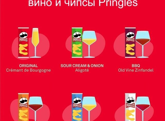 Photo of Как сочетать вино с чипсами Pringles
